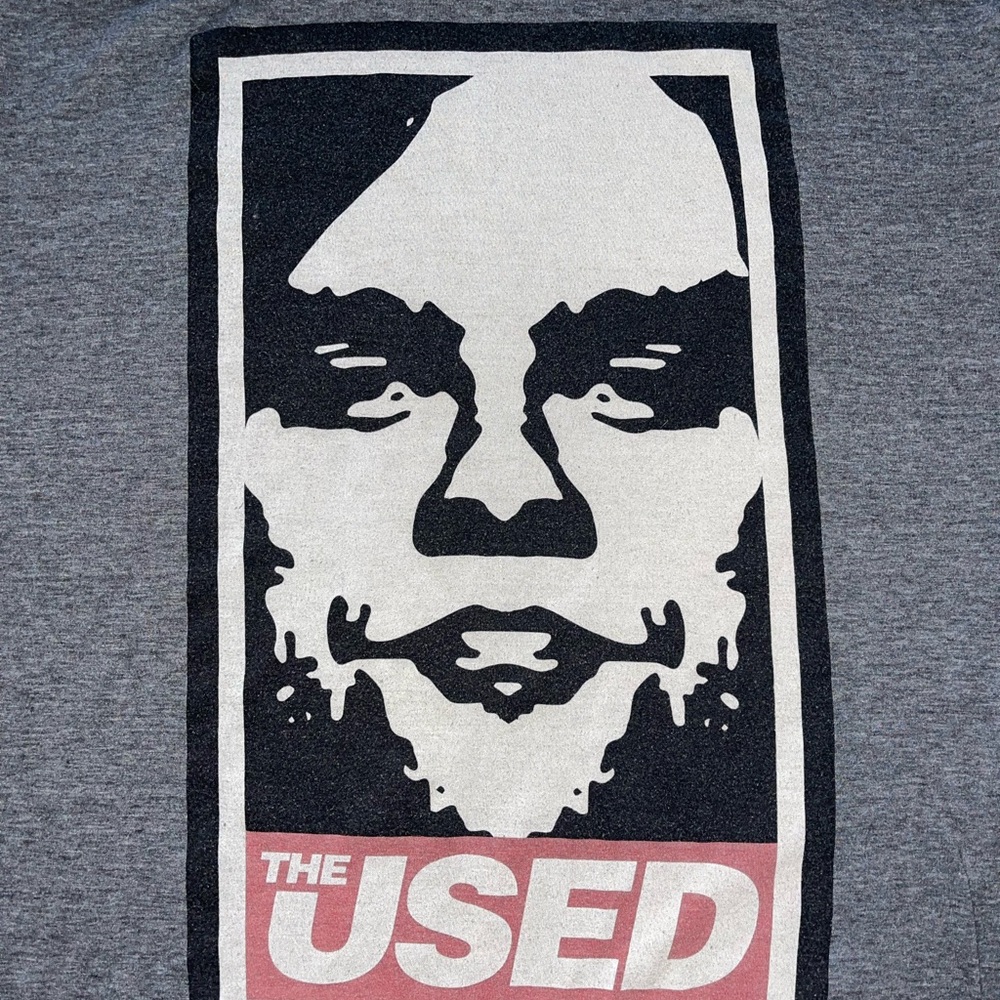 The USED: Official Postcore Emo Band Tee: In Love and Death: XL: Bert McCracken - Picture 2 of 2